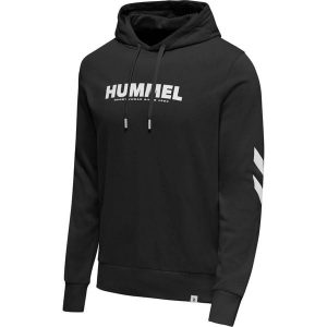 Bluza z kapturem Hummel Legacy Logo. Czarne bluzy Hummel, s, bez wzorów, z kapturem. Za 168,50 zł.