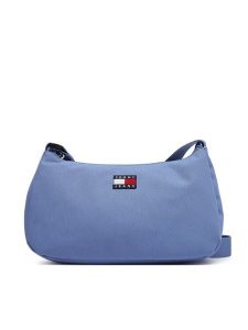 Tommy Jeans Torebka Tjw Ess Daily Shoulder Bag AW0AW18768 Niebieski. Niebieskie torebki klasyczne Tommy Jeans, bez wzorów, z jeansu, bez dodatków. Za 249,99 zł.