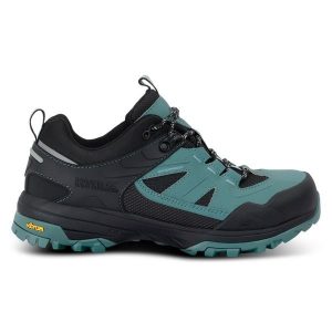 Buty damskie trekkingowe niskie z membraną Regen Vibram. Brązowe buty trekkingowe Regatta, bez zapięcia. W wyprzedaży za 479,99 zł.