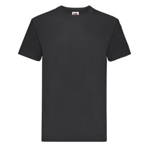 Koszulka Unisex Dla Dorosłych Super Premium. Czarne bluzki FRUIT OF THE LOOM, xl, bez wzorów, sportowe, bez kołnierzyka, bez ramiączek. Za 50,99 zł.