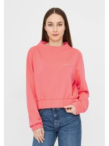 Bench Bluza "Aleka" w kolorze różowym rozmiar: 42. Różowe bluzy Bench, bez wzorów, bez kaptura. Za 97,28 zł.