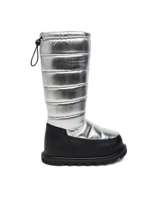 United Nude Śniegowce Zembla Bubble Boot 10885141190 Srebrny. Szare buty zimowe United Nude, z materiału, bez obcasa, bez zapięcia. Za 909,99 zł.