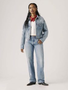 Levi's Dżinsy "501 '90S" - Regular fit - w kolorze błękitnym rozmiar: W29/L32. Niebieskie jeansy Levi's®, z aplikacjami, ze skóry. Za 389,08 zł.