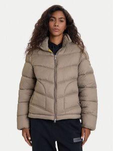 Napapijri Kurtka zimowa A-Ega NP0A88XD Szary Regular Fit. Szare kurtki Napapijri, na zimę, l, bez wzorów, z syntetyku, bez kaptura. Za 579,99 zł.