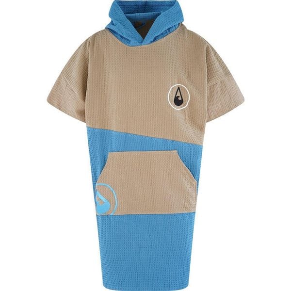 Poncho dla dorosłych bawełniane - Travel Wave Hawaii - Lighd. Niebieskie szlafroki WAVE HAWAII, uniwersalny, bez wzorów, z bawełny, bez kaptura. Za 260,00 zł.