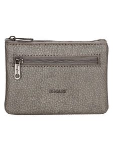 Beagles Portfel w kolorze srebrnym - 12,5 x 9 x 1 cm rozmiar: onesize. Szare portfele Beagles, bez wzorów, z materiału. Za 36,94 zł.