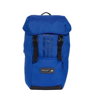 PLECAK Z KLAPĄ I 3 PASKAMI. Czarne plecaki ADIDAS. Za 199,00 zł.