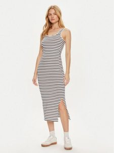 Vero Moda Sukienka letnia My Soft 10305782 Biały Tight Fit. Białe kombinezony Vero Moda, na lato, m, bez wzorów, z bawełny, bez kołnierzyka, bez ramiączek. Za 129,99 zł.