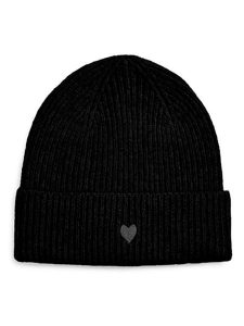 Pieces Czapka beanie w kolorze czarnym rozmiar: onesize. Czarne czapki Pieces, z aplikacjami, z materiału. Za 50,95 zł.