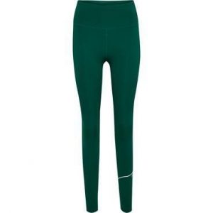 Legginsy damskie Hummel hmlCOURT. Zielone legginsy Hummel, bez wzorów. Za 253,00 zł.