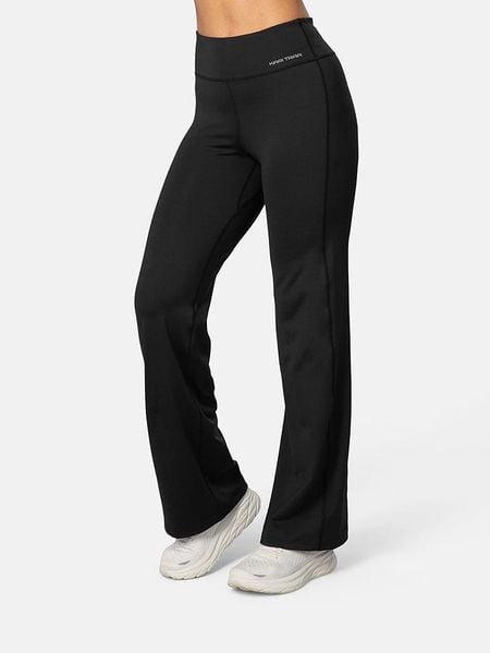 KARI TRAA Legginsy sportowe "Ava" w kolorze czarnym rozmiar: S. Czarne legginsy Kari Traa, s, bez wzorów, z podwyższonym stanem, outdoorowe. Za 168,45 zł.