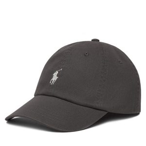 Czapka z daszkiem Polo Ralph Lauren. Czarne czapki Polo Ralph Lauren, bez wzorów. Za 149,99 zł.