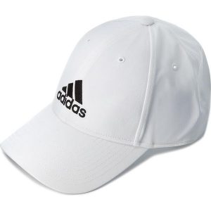 Czapka z daszkiem adidas - 6PCap Ltwgt Emb BK0794 White/White/Black. Czapki marki ADIDAS. Za 59,95 zł.