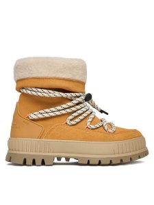 Palladium Śniegowce Pallashock Hiver 94349-621-M Brązowy. Brązowe buty zimowe Palladium, ze skóry, bez obcasa, bez zapięcia. Za 539,99 zł.