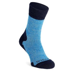 Skarpety trekkingowe damskie Bridgedale Heavyweight Merino Comfort. Fioletowe skarpetki Bridgedale, bez wzorów. Za 114,99 zł.