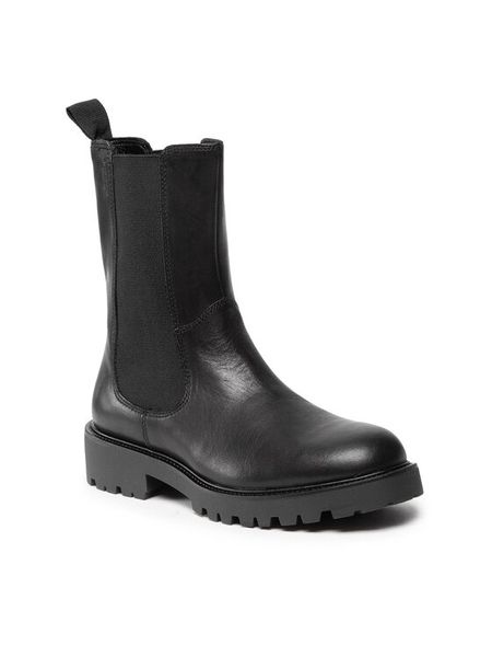 Vagabond Shoemakers Sztyblety Kenova 5241-201-20 Czarny. Czarne botki Vagabond Shoemakers, bez wzorów, ze skóry, bez obcasa, na płaskiej podeszwie, bez zapięcia. Za 579,99 zł.
