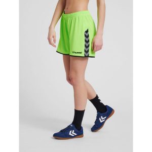 Szorty damskie Hummel hmlautentyczne Poly. Brązowe szorty Hummel, bez wzorów, sportowe. Za 110,00 zł.