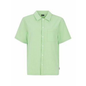 Koszula damska Protest Prtcariby. Zielone koszule Protest, bez wzorów, bez kołnierzyka, bez ramiączek. Za 251,00 zł.