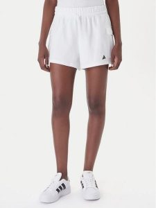 Adidas Szorty sportowe Essentials Small Logo French Terry Cargo JD9945 Biały Loose Fit. Białe spodenki sportowe ADIDAS, xl, bez wzorów, z bawełny. Za 109,99 zł.