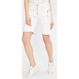 Answear - Szorty. Szare szorty marki ANSWEAR, z bawełny, casualowe. W wyprzedaży za 59,90 zł.