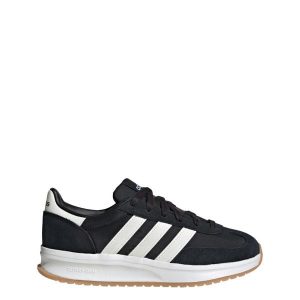 Buty RUN 70s 2.0. Białe buty trekkingowe ADIDAS, ze skóry, bez zapięcia. Za 244,99 zł.