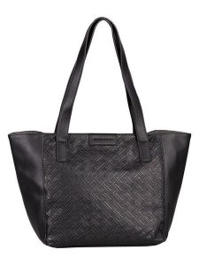 Tom Tailor Shopper bag "Mirenda" w kolorze czarnym - 43 x 26 x 19 cm rozmiar: onesize. Czarne shopper bag Tom Tailor, bez wzorów, z materiału, na ramię, bez dodatków. Za 100,99 zł.