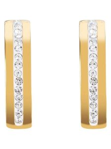 COEUR DE LION Kolczyki-wkrętki z kryształami rozmiar: onesize. Żółte kolczyki COEUR DE LION, z kryształem, ze stali. Za 130,99 zł.