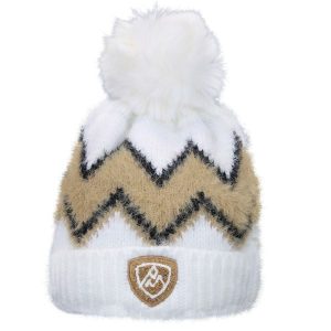 Czapka Peak Mountain Bon-Mouton. Brązowe czapki Peak Mountain, bez wzorów, eleganckie. W wyprzedaży za 127,00 zł.