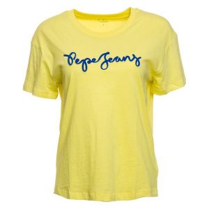 Pepe Jeans T-Shirt Damski Esther L Żółty. T-shirty marki Pepe Jeans. Za 169,00 zł.