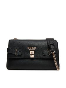 Guess Torebka Yesba HWBG78 33210 Czarny. Czarne torebki klasyczne Guess, z aplikacjami, ze skóry, bez dodatków. Za 589,99 zł.
