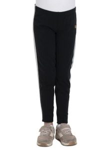 Legginsy z bawełna na co dzień na siłownię. Czarne legginsy LEONE 1947 APPAREL, bez wzorów, z bawełny. Za 218,92 zł.