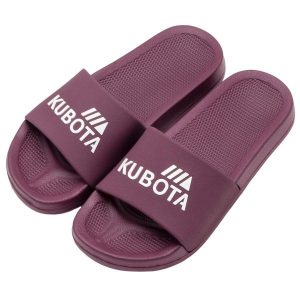 Klapki Damskie Basenowe Kubota Basic Bordowe. Brązowe klapki Kubota, bez wzorów, bez obcasa. W wyprzedaży za 55,99 zł.