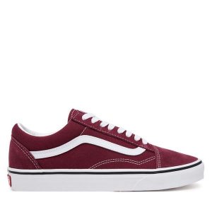 Tenisówki Vans. Czerwone trampki Vans, bez wzorów, bez zapięcia. Za 209,99 zł.