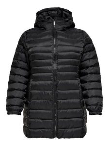 ONLY Carmakoma Kurtka zimowa 15307022 Czarny Regular Fit. Czarne kurtki Only Carmakoma, na zimę, bez wzorów, z syntetyku, bez kaptura. Za 419,99 zł.