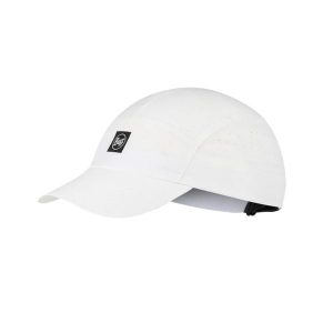 Czapka z daszkiem BUFF SPEED CAP. Białe czapki Buff, bez wzorów, z materiału. Za 129,99 zł.