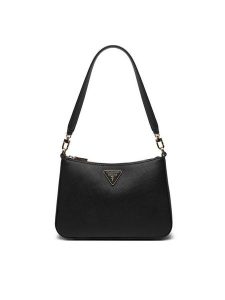 Guess Torebka HWEZG9 52317 Czarny. Czarne torebki klasyczne Guess, z aplikacjami, ze skóry, bez dodatków. Za 289,99 zł.