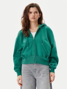 Gap Bluza 714577-06 Zielony Relaxed Fit. Zielone bluzy GAP, s, bez wzorów, z bawełny, bez kaptura. Za 199,99 zł.