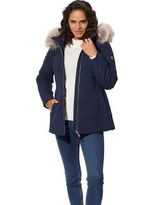 WITT WEIDEN Kurtka pikowana w kolorze granatowym rozmiar: 48. Niebieskie kurtki WITT WEIDEN, bez wzorów, bez kaptura. Za 104,14 zł.