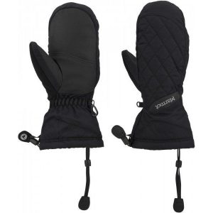 Marmot Wm's Moraine Mitt Black Xs. Czarne rękawiczki marki Marmot, na zimę, z materiału. W wyprzedaży za 169,00 zł.