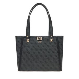 Torebka Guess. Czarne torebki klasyczne Guess, z aplikacjami, bez dodatków. Za 379,99 zł.