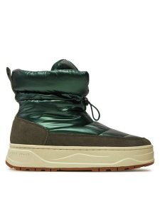 Pepe Jeans Śniegowce PLS50554 Zielony. Zielone buty zimowe Pepe Jeans, z jeansu, bez obcasa, bez zapięcia. Za 449,99 zł.