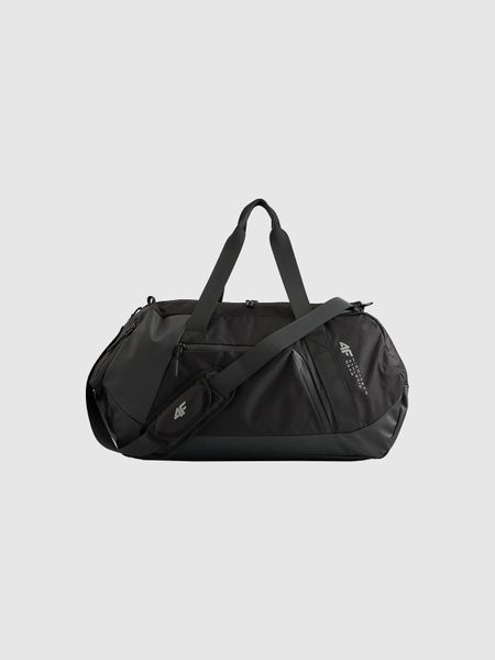 4F Torba treningowa (28 L) - czarna Uniwersalny. Czarne torby podróżne i sportowe 4f, bez wzorów, z materiału, do ręki. Za 179,99 zł.