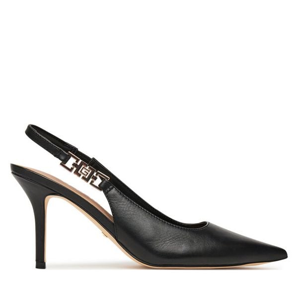 Szpilki Guess. Czarne szpilki Guess, z aplikacjami, bez obcasa. Za 489,99 zł.
