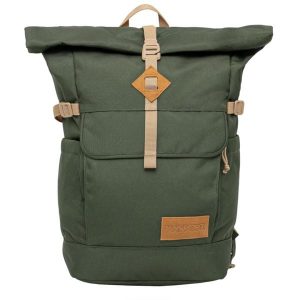 Plecak sportowo-turystyczny dla dorosłych Hatchet Rolltop Backpack. Zielone plecaki Jansport. Za 339,99 zł.