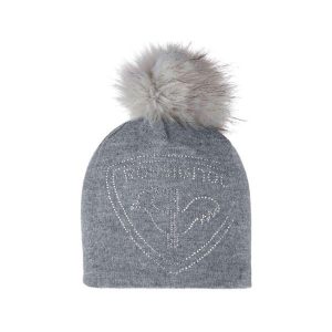 Czapka damska Rossignol W ELY. Szare czapki Rossignol, bez wzorów, sportowe. Za 126,00 zł.