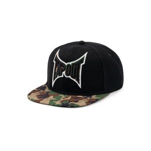 Czapka snapback Tapout Cherokee. Czarne czapki TAPOUT, bez wzorów. Za 145,50 zł.
