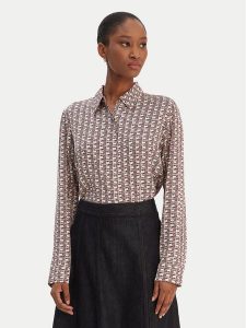 Tommy Hilfiger Koszula WW0WW48180 Kolorowy Regular Fit. Koszule TOMMY HILFIGER, bez wzorów, z wiskozy, bez kołnierzyka, bez ramiączek. Za 409,99 zł.