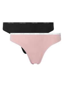 Ysabel Mora Komplet stringów 19007 Różowy. Czerwone komplety bielizny ysabel mora, bez wzorów, z bawełny. Za 39,99 zł.