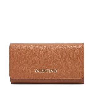 Portfel Valentino. Brązowe portfele Valentino, bez wzorów. Za 249,99 zł.