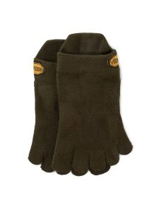 Vibram Fivefingers Skarpety krótkie Athletic No Show S18N01 Zielony. Zielone skarpetki Vibram Fivefingers, bez wzorów, z materiału. Za 59,99 zł.